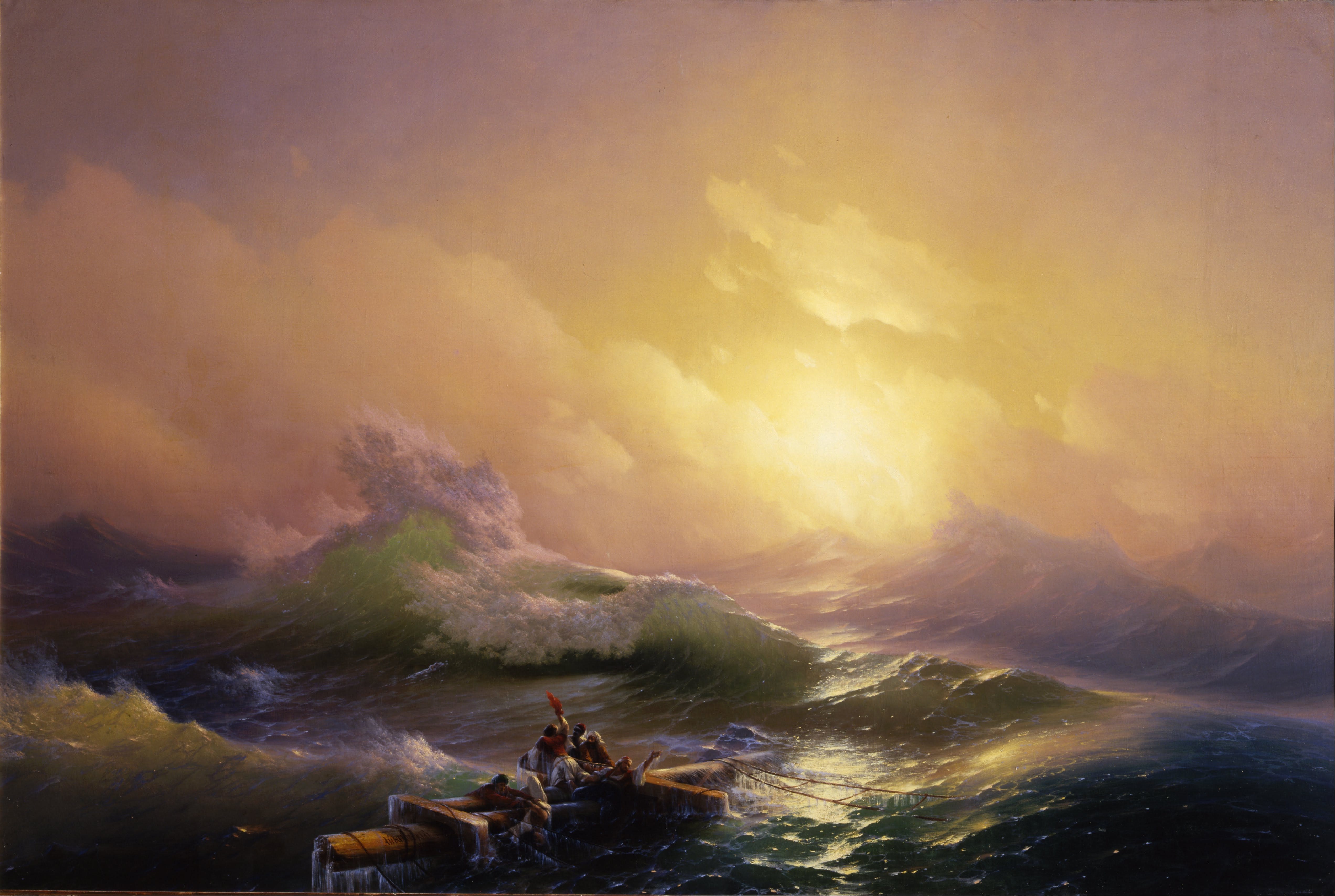 Painting the Infinite with Ivan Aivazovsky - by Muse