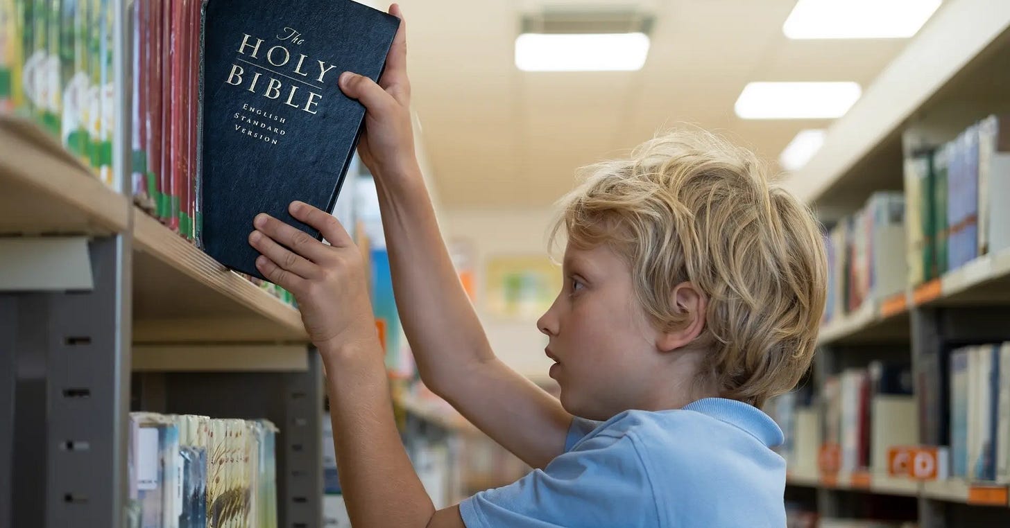 Bible stories are approved as required reading in Texas public schools