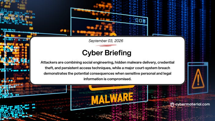 Cyber Briefing: September 3, 2026 – CyberMaterial