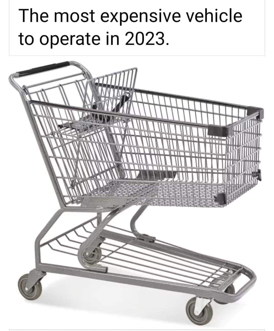 May be an image of car and text that says 'The most expensive vehicle to operate in 2023.'