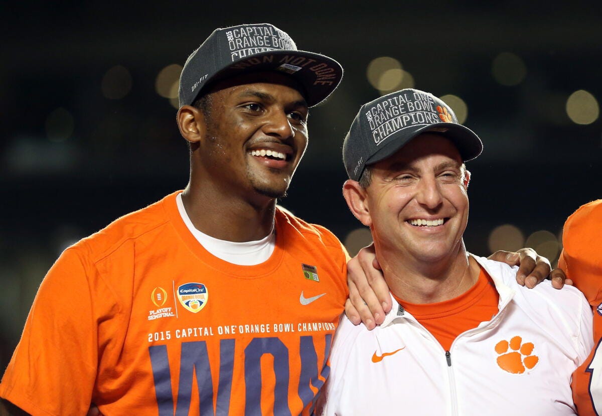 Clemson's Dabo Swinney and Alabama's Nick Saban discuss CFP title game - Los Angeles Times Clemson's Dabo Swinney and Alabama's Nick Saban discuss CFP title game - Los Angeles Times