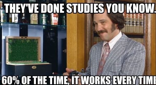 Sixty Percent of the Time Sixty Percent of the Time