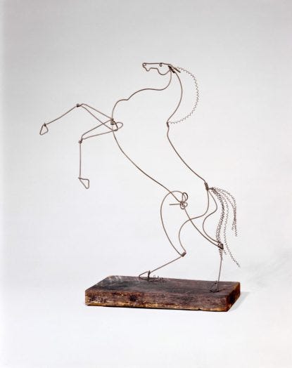 Rearing Stallion 1928