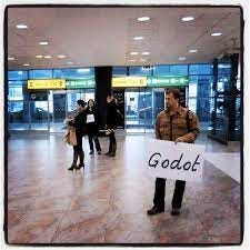 The Conundrum - A little literary airport humor to start your Saturday . I  have no idea who this guy is but I like his sense of humor (or maybe he is