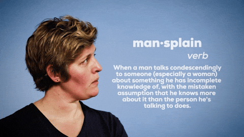 Mansplaining GIFs - Find & Share on GIPHY