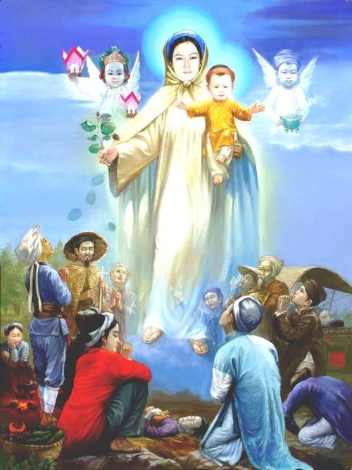 Our Lady of La Vang. A persecuted Catholic community gathered ... Our Lady of La Vang. A persecuted Catholic community gathered ...