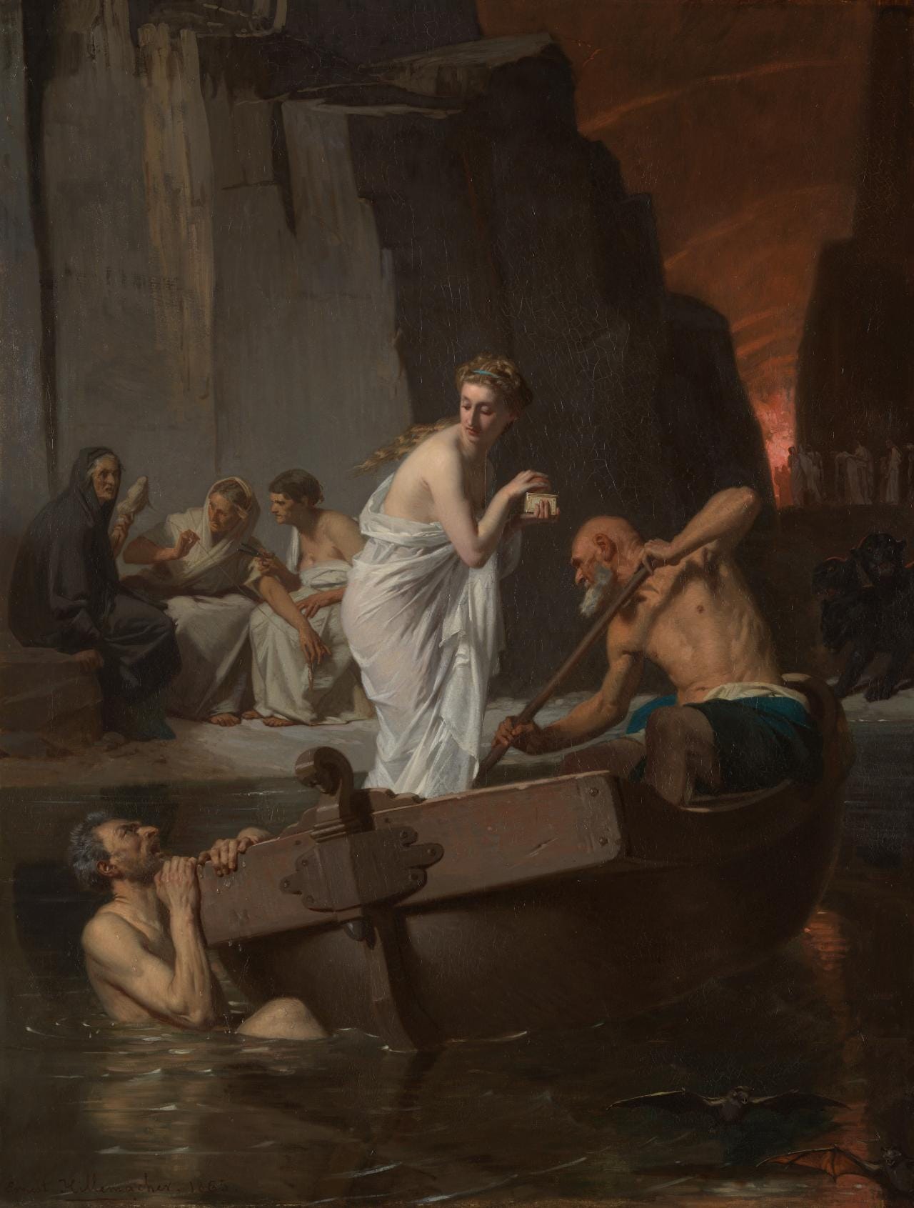 Psyche in the Underworld