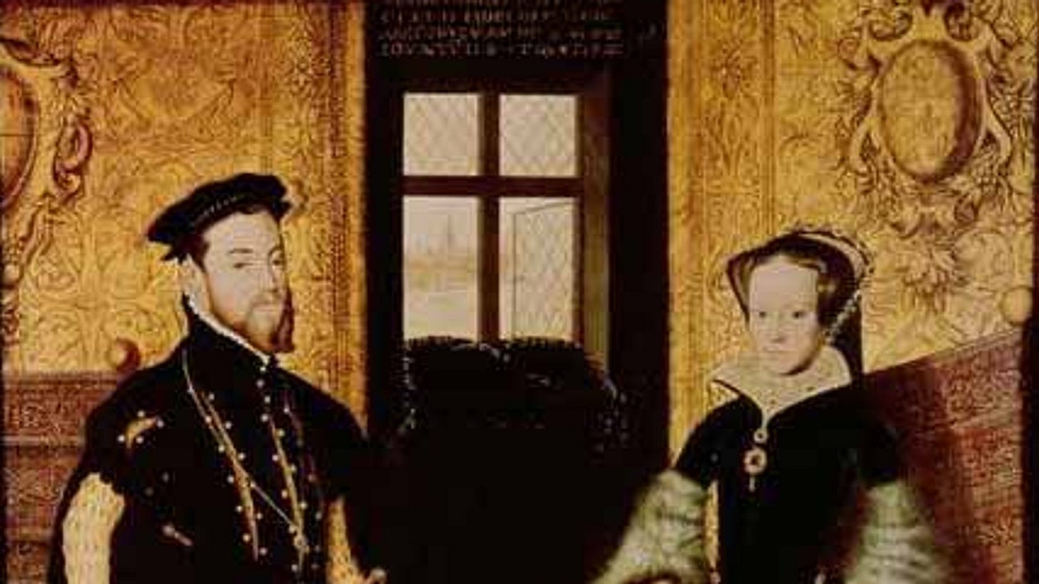 Philip II of Spain & Mary I of England - World History Encyclopedia