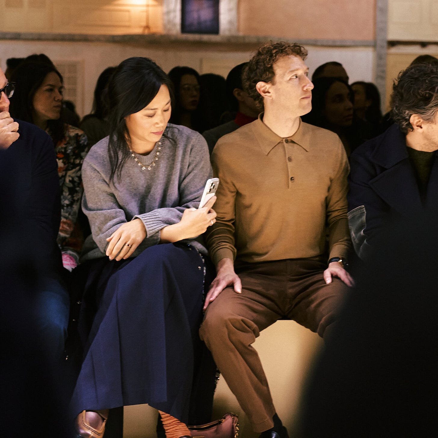 Why Was Mark Zuckerberg Front Row at Prada? - The New York Times