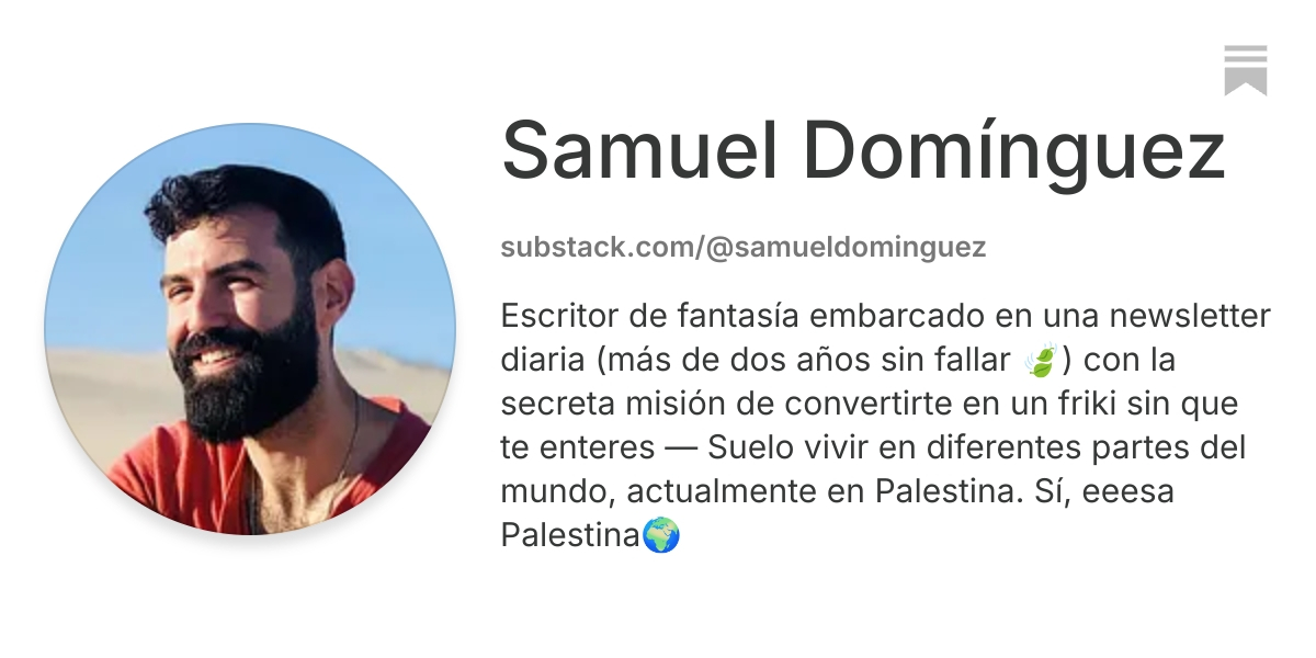 Samuel Domínguez | Substack