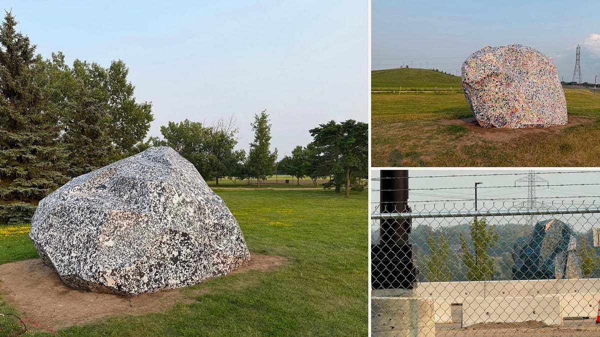 Saskatoon blew nearly $300K on three giant plastic rocks