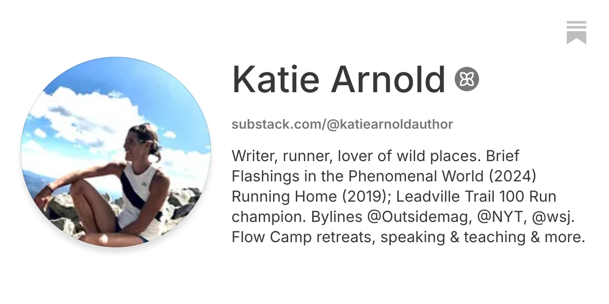 Katie Arnold | Substack