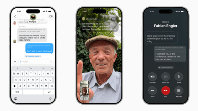 Live Translation breaks down language barriers by allowing users to translate all types of conversations.