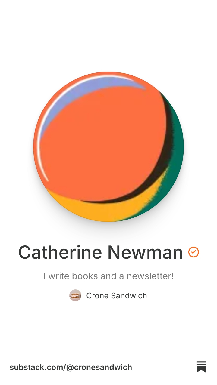 Catherine Newman | Substack