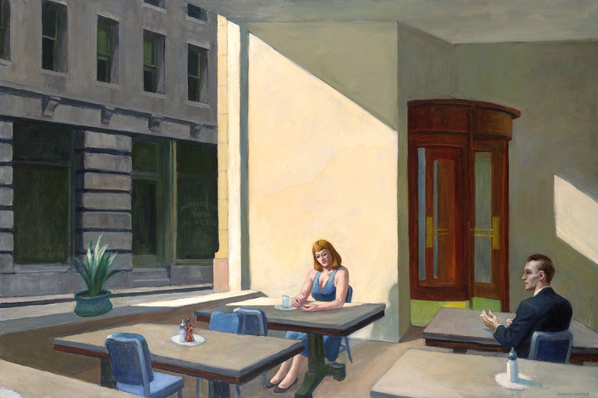 Edward Hopper's city of still lives - New Statesman Edward Hopper's city of still lives - New Statesman