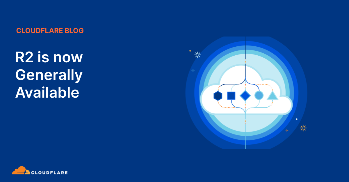 R2 is now Generally Available R2 is now Generally Available
