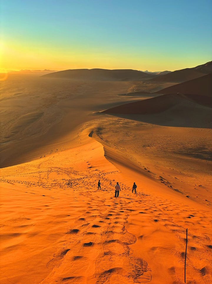 Scenes from the Namibian desert. And Land Cruising around Namibia.