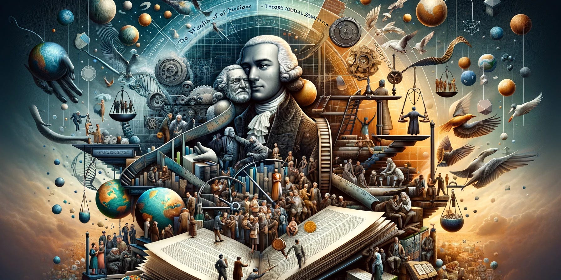 Cover image for Adam Smith on Building Equitable Economies: A Reflection | Gratitude Series 14/60