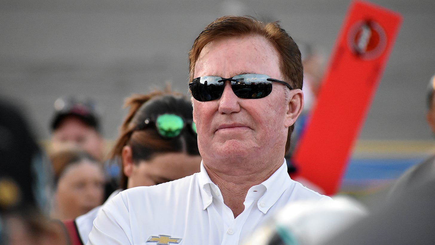 Richard Childress is contemplating legal action after unearthed text messages between NASCAR executives had disparaging words about the legendary NASCAR team owner.