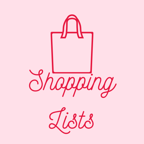 Shopping Lists 