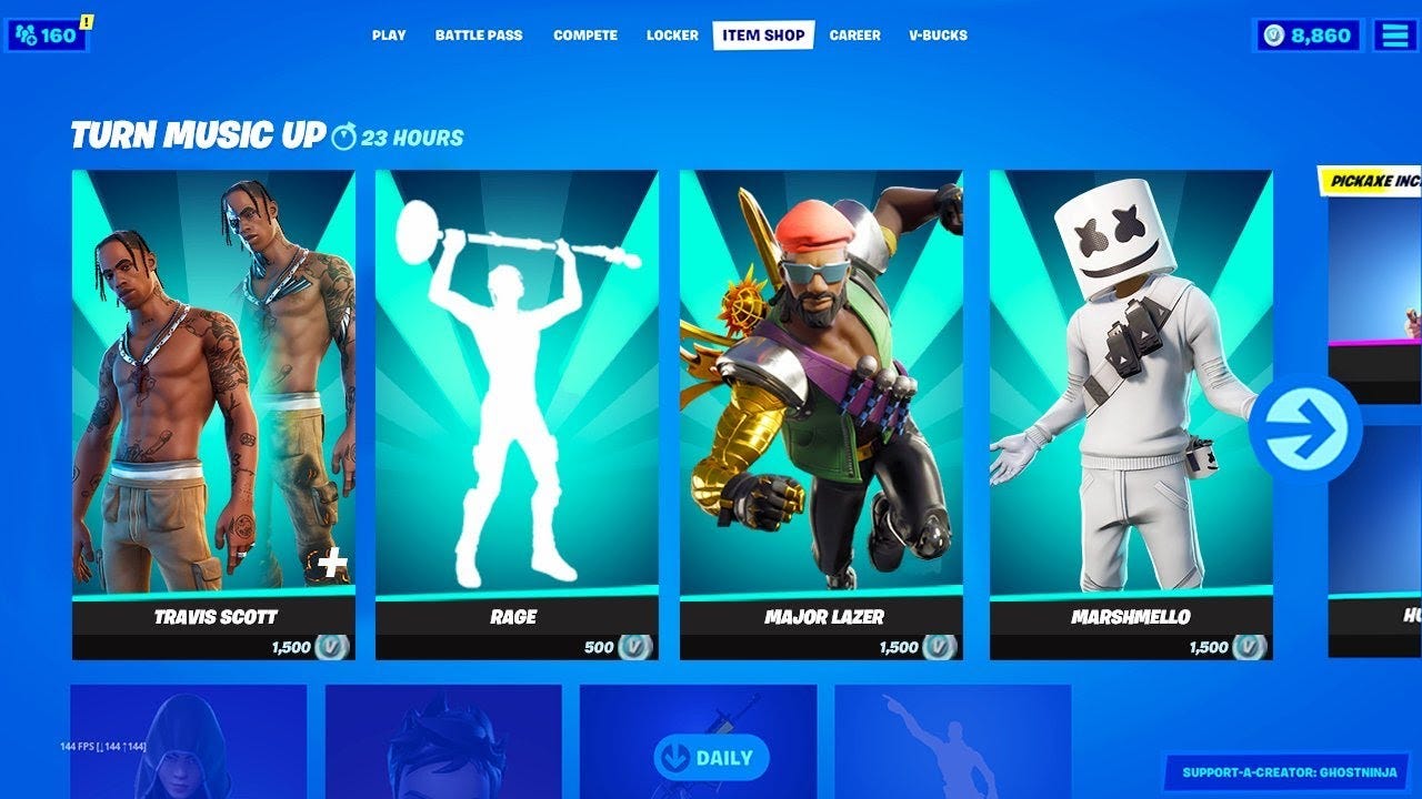 *NEW* FORTNITE ITEM SHOP! (ICON SKIN)