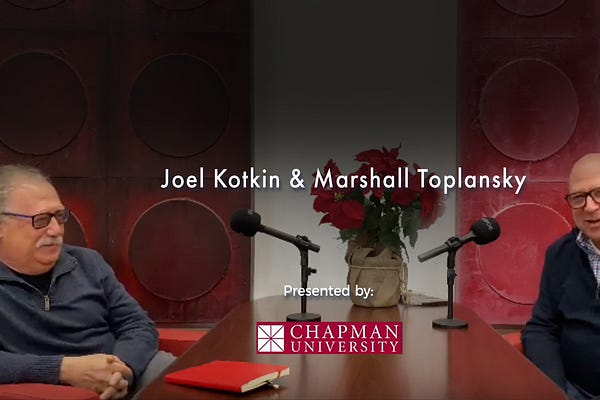 Joel Kotkin | Substack