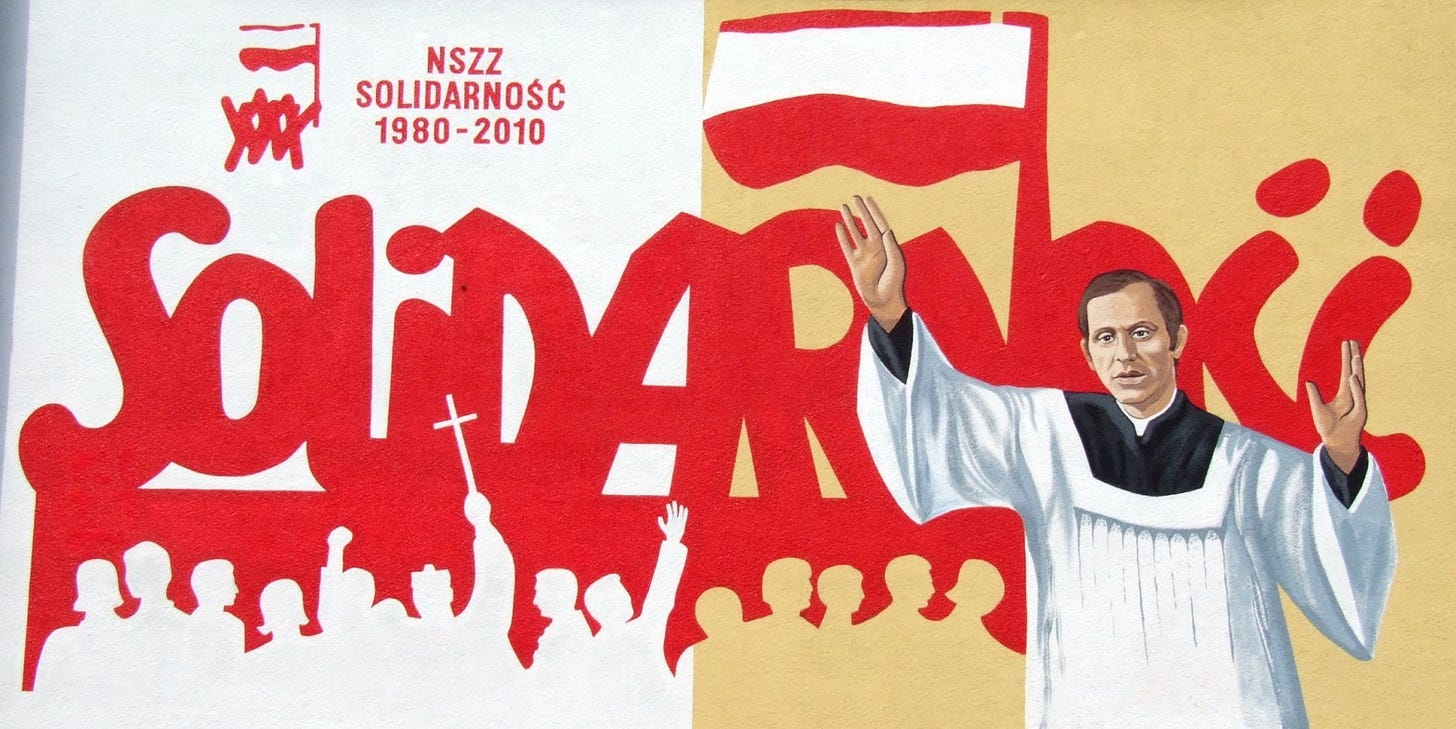 Poland Solidarity union CIA Reagan Catholic Church Jacobin