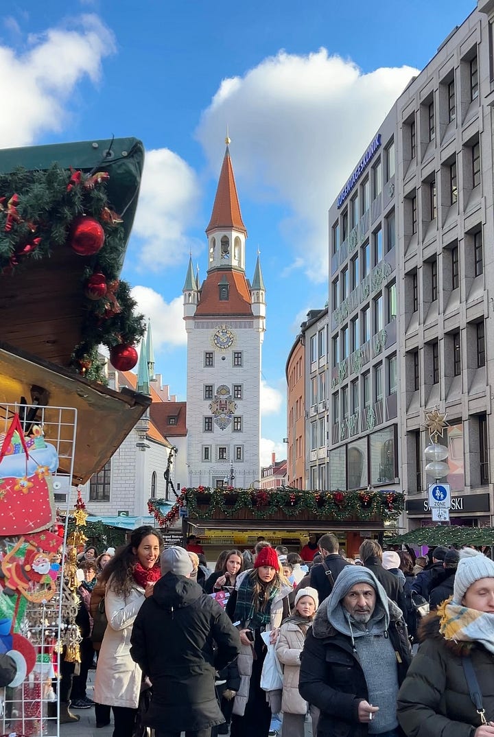 Christmas markets in Vienna and Munich