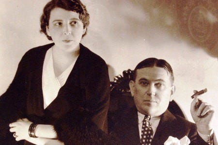 Sara Haardt and Henry Louis Mencken's silver tea service goes up for auction