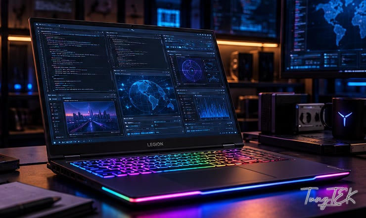 Hình minh họa AI — TEKLab di động. Các giao diện trong hình mang tính minh họa.