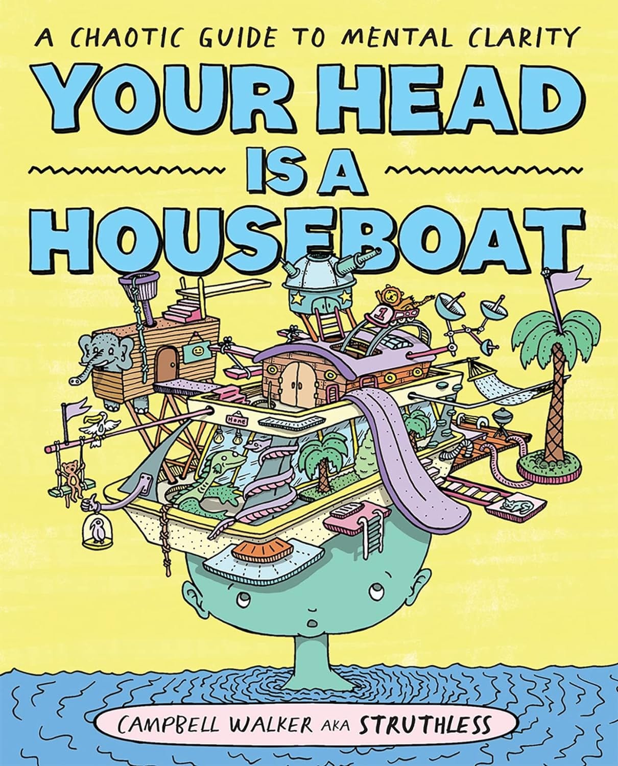 Book cover of Your Head Is A Houseboat by Campbell Walker
