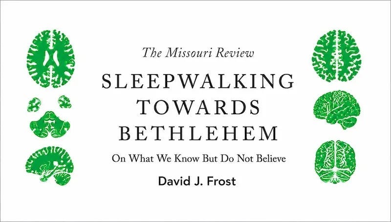Sleepwalking Towards Bethlehem