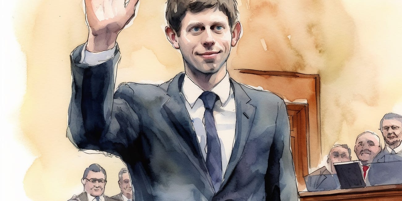 AI Roundup 015: Mr. Altman goes to Washington