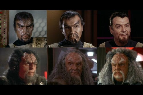 Why do the Klingons in Star Trek TOS look different than the Klingons in Star Trek TNG and the rest of Star Trek series? - Quora Why do the Klingons in Star Trek TOS look different than the Klingons in Star Trek TNG and the rest of Star Trek series? - Quora
