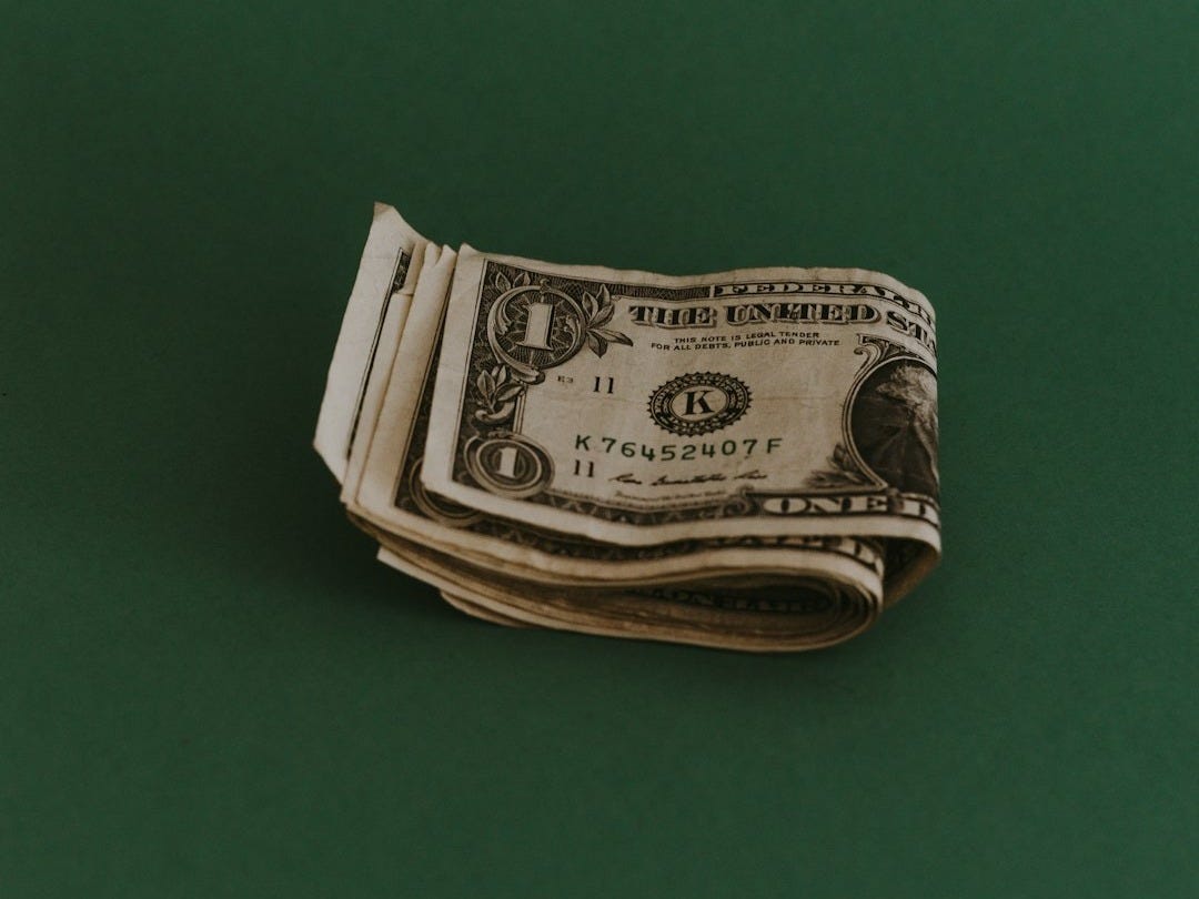 1 U.S. dollar banknote