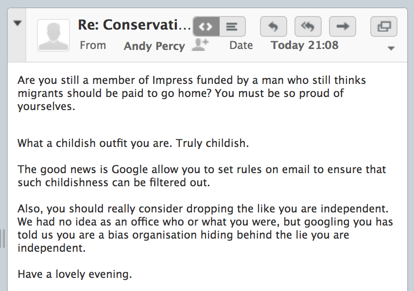 Andrew Percy Reply Evolve Politics Andrew Percy Reply Evolve Politics