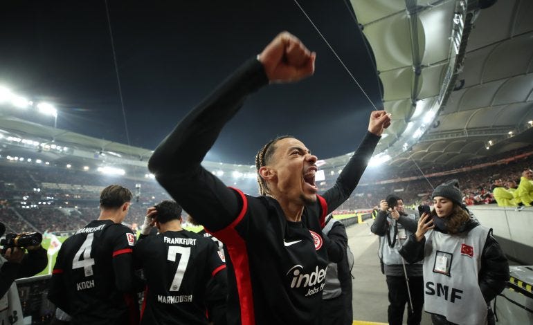 3:2-Wahnsinn beim VfB: Frankfurt noch effektiver als Bayern
