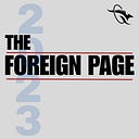 Logo for The Foreign Page