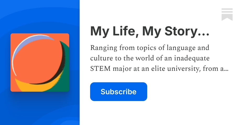 My Life, My Story... | Jay | Substack