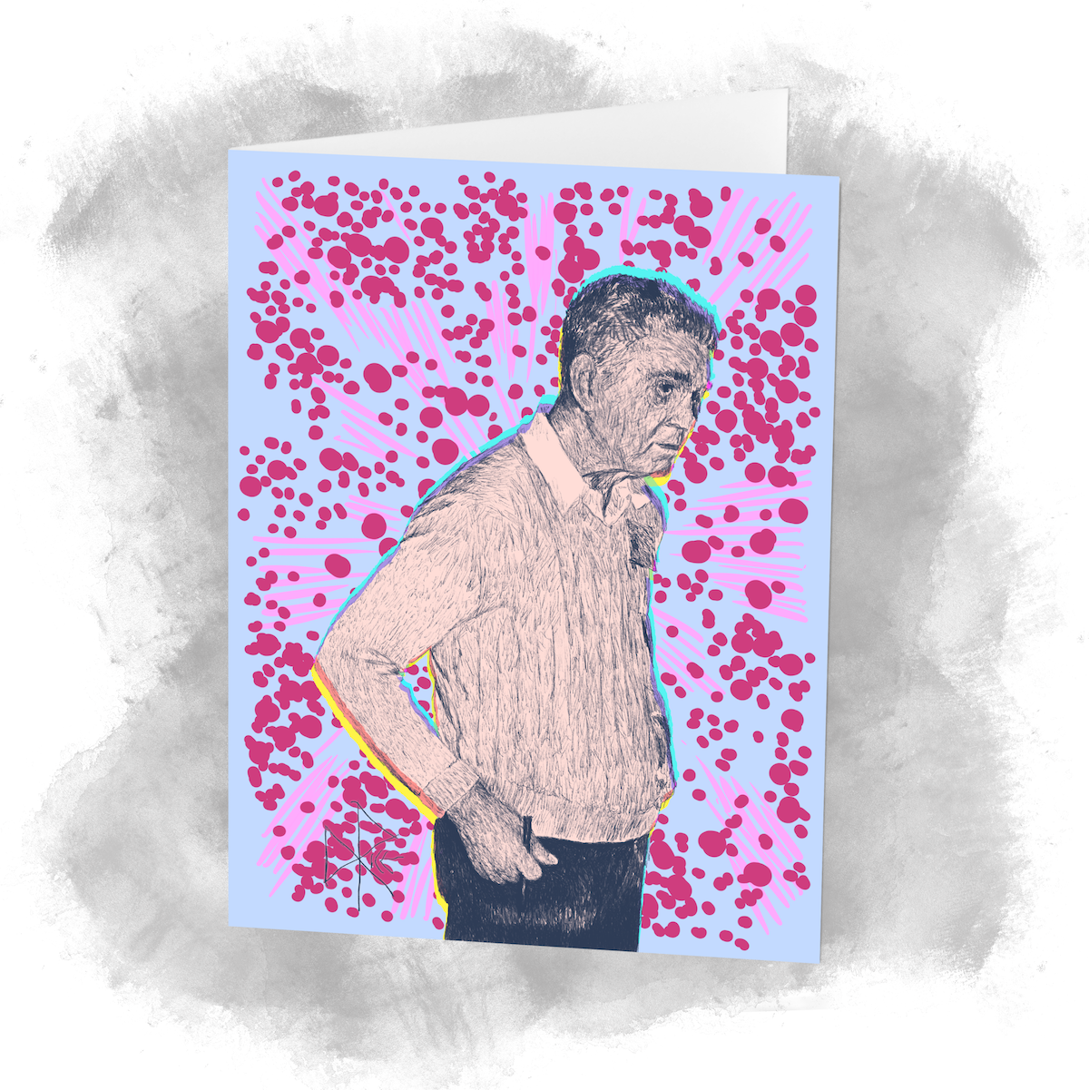 Photo: Alan Light. 1982. -CC BY-SA 2.0. Sketch art by Don Rice.
