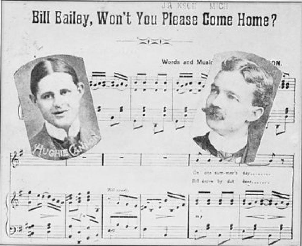 Bill Bailey, Won't You Please Come Home