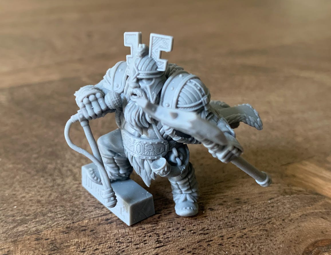 Bonus review: dwarf miniature, Wind Rose concert merch