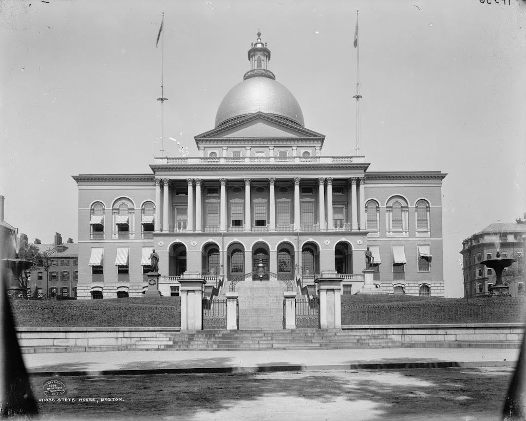 Massachusetts State House, Boston - Lost New England