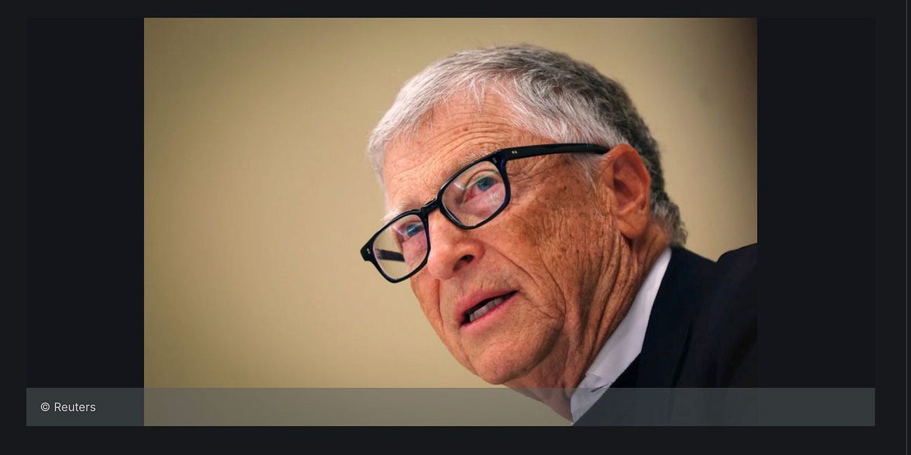 While Gates Operatives Were Being Escorted Out Of One Building, Bill Gates Himself Was Being Secretly Escorted Into The White House