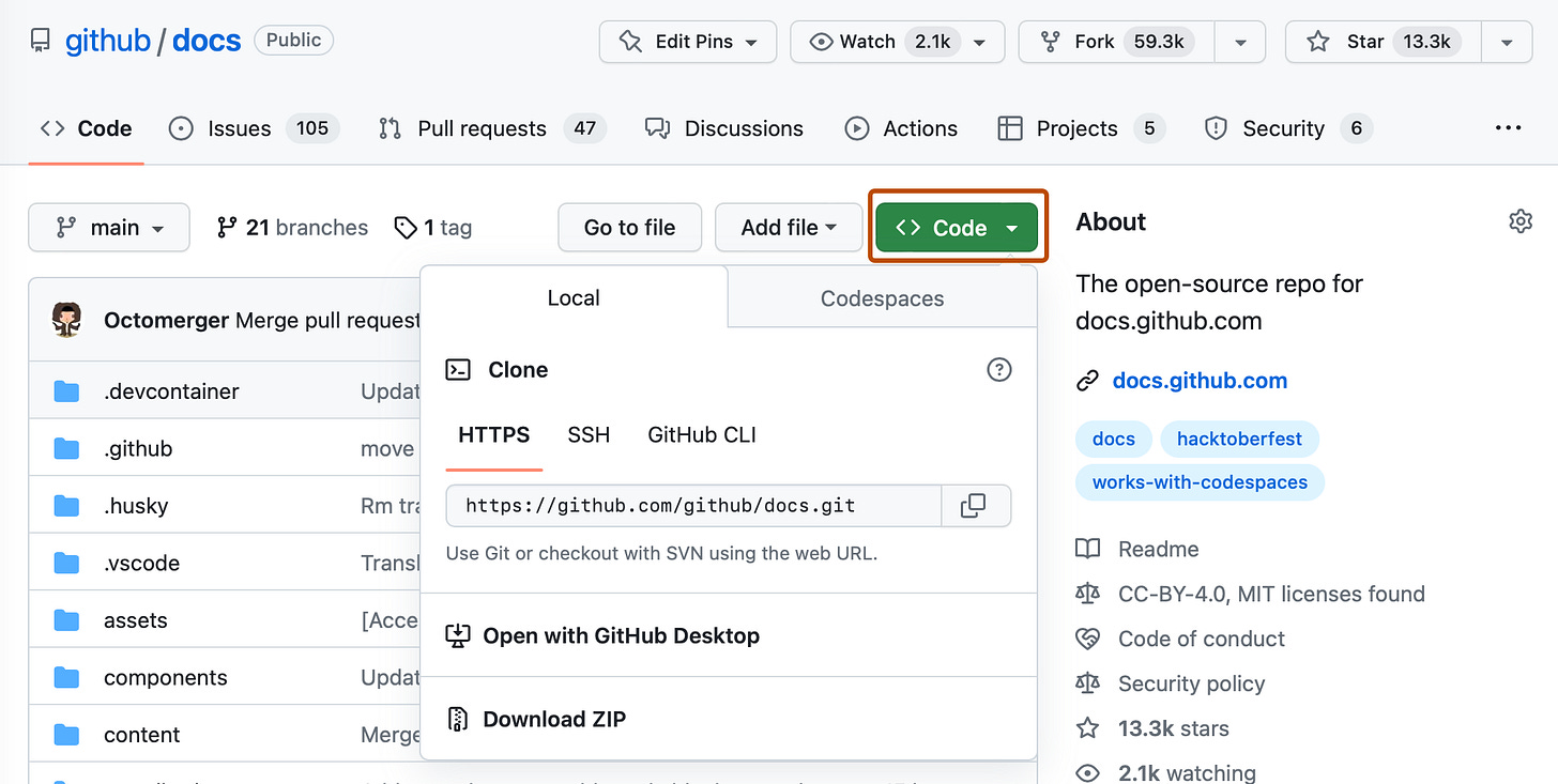 Getting changes from a remote repository - GitHub Enterprise Server 3.9 Docs