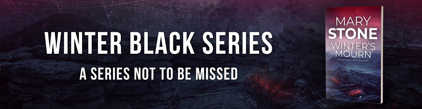 Winter Black Series - Author Mary Stone