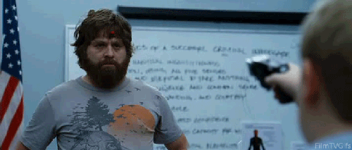 Zach Galifianakis was actually the 3rd choice for his role in the Hangover,  but the previous two actors were accidentally killed in the taser scene  before they replaced the cop with a