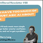 It Is Possible To Have Too Much Of A Good Thing – Just Ask AI About Content Diarrhoea…