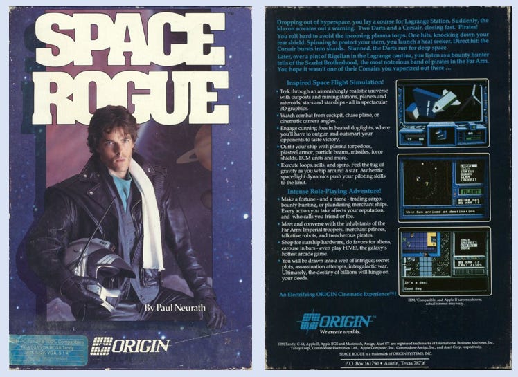 The Classic PC Gaming Era (1977-1989) - Space Rogue