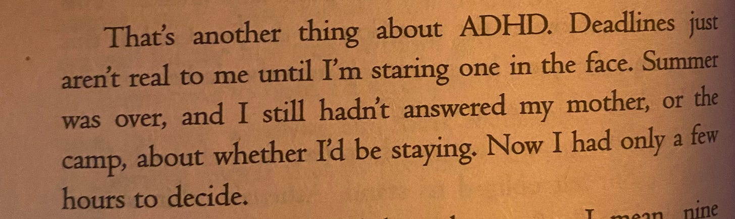 I'm just trying to read Percy Jackson here : r/adhdmeme